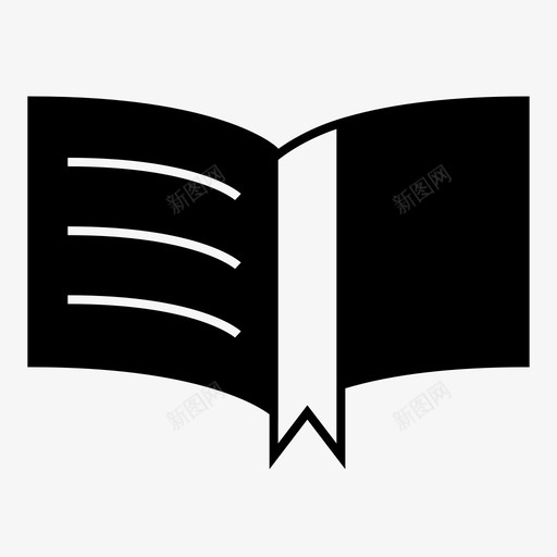 书书签图书馆图标svg_新图网 https://ixintu.com 书 书签 图书馆 学校 开放 阅读