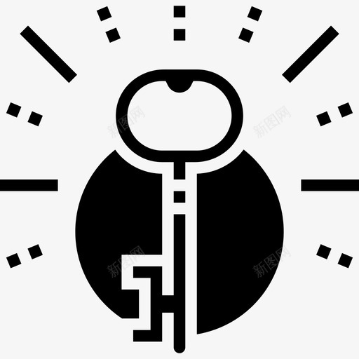 关键游戏元素9字形图标svg_新图网 https://ixintu.com 关键 字形 游戏元素9