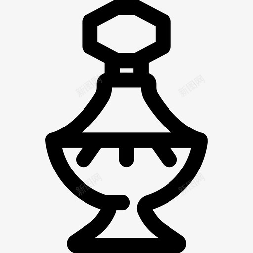 豪华香水瓶须后水香水图标svg_新图网 https://ixintu.com 豪华香水瓶 须后水 香水