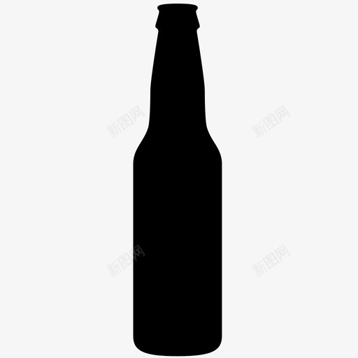 啤酒瓶酒饮料图标svg_新图网 https://ixintu.com 啤酒瓶 我们喝吗 酒 酒吧 饮料