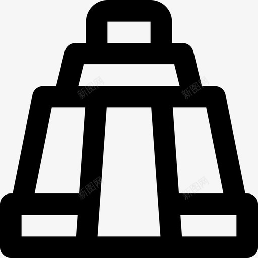 魔术师金字塔地标27直线图标svg_新图网 https://ixintu.com 地标27 直线 魔术师金字塔