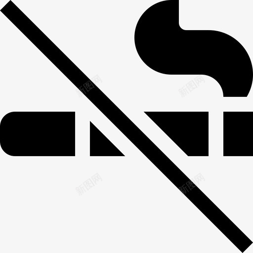禁止吸烟火车站5已满图标svg_新图网 https://ixintu.com 已满 火车站5 禁止吸烟