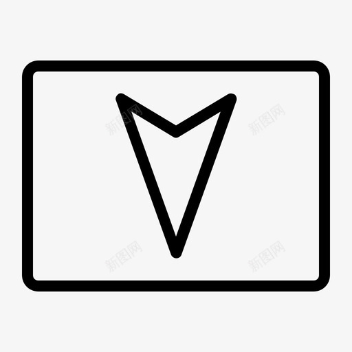 方向向下位置图标svg_新图网 https://ixintu.com 位置 向下 方向 点 酒店和餐厅4