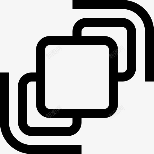 Hidrive云存储徽标3线性图标svg_新图网 https://ixintu.com Hidrive 云存储徽标3 线性