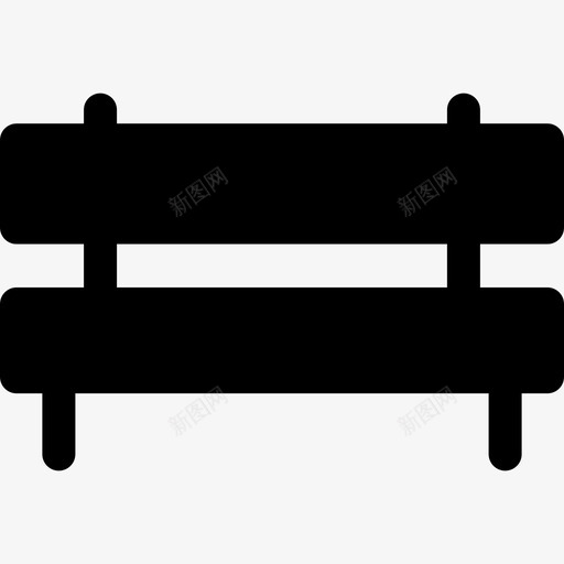 27号操场长凳满员图标svg_新图网 https://ixintu.com 27号操场长凳 满员