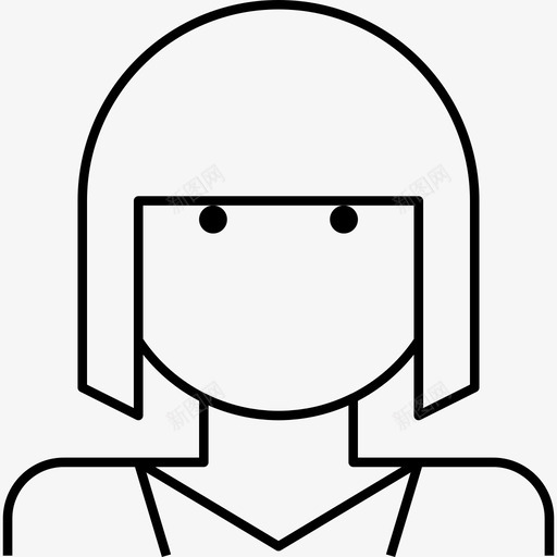 女人阿凡达43直系图标svg_新图网 https://ixintu.com 女人 直系 阿凡达43