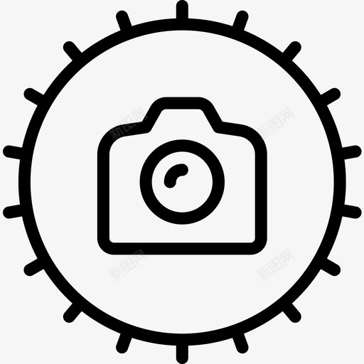 照相照相机摄影28线性图标svg_新图网 https://ixintu.com 摄影28 照相照相机 线性