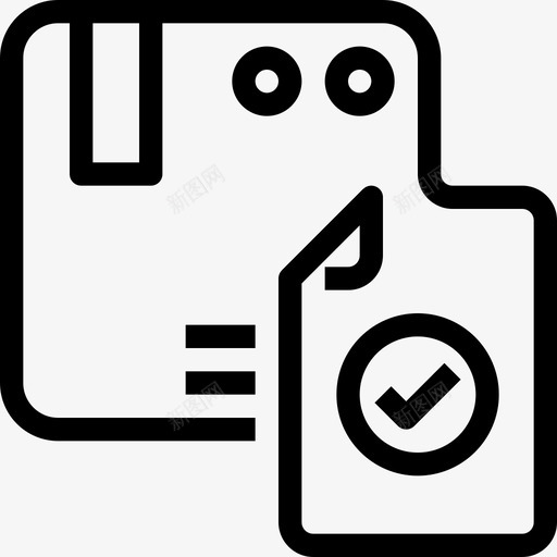 包装运输和交付直达图标svg_新图网 https://ixintu.com 包装 直达 运输和交付