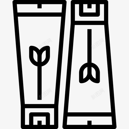 面霜浴室用品5线性图标svg_新图网 https://ixintu.com 浴室用品5 线性 面霜