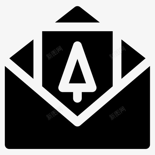 圣诞卡圣诞129已填充图标svg_新图网 https://ixintu.com 圣诞129 圣诞卡 已填充