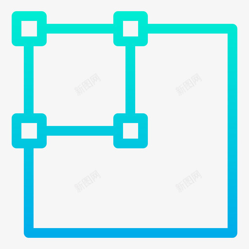 左对齐对齐和工具5渐变图标svg_新图网 https://ixintu.com 对齐和工具5 左对齐 渐变