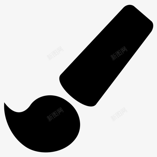 油漆刷装饰绘画图标svg_新图网 https://ixintu.com favicon 图像 油漆刷 绘画 装饰