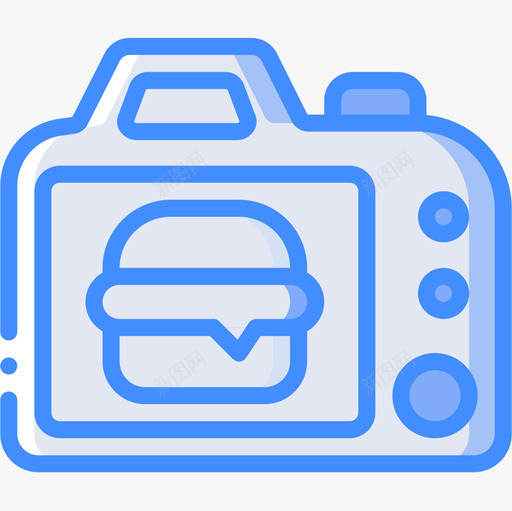 照相摄像机视频博客4图标svg_新图网 https://ixintu.com 摄像机 照相 蓝色 视频博客4