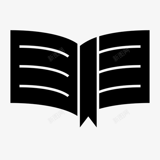书书签图书馆图标svg_新图网 https://ixintu.com 书 书签 图书馆 学校 开放 阅读