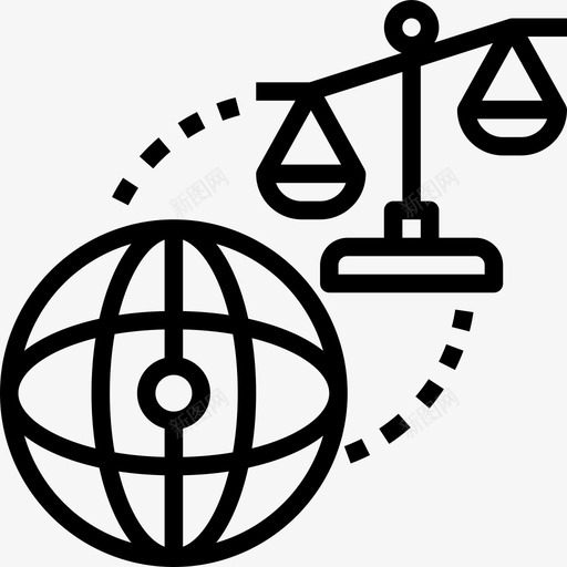 法律法律和司法11直系图标svg_新图网 https://ixintu.com 法律 法律和司法11 直系