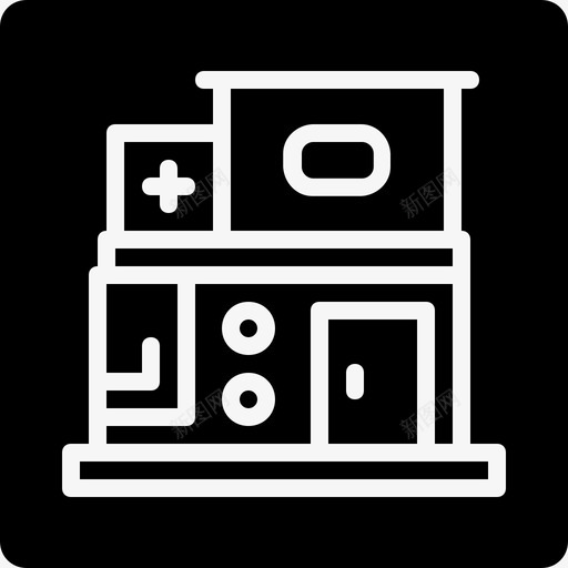 建筑商业公司图标svg_新图网 https://ixintu.com 公司 商业 建筑 部门