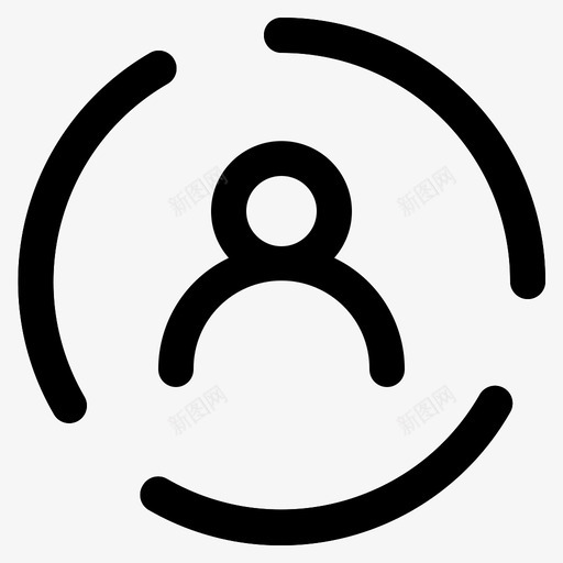ICON_数据系统-用户体系svg_新图网 https://ixintu.com ICON_数据系统-用户体系