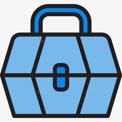 工具箱管道工工具3线颜色图标svg_新图网 https://ixintu.com 工具箱 管道工工具3 线颜色