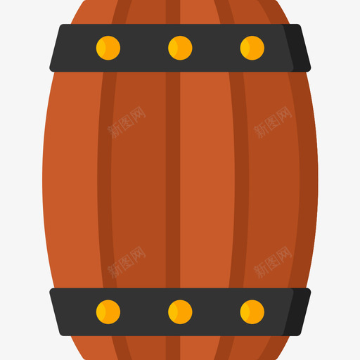 桶oktoberfest31扁平图标svg_新图网 https://ixintu.com oktoberfest31 扁平 桶