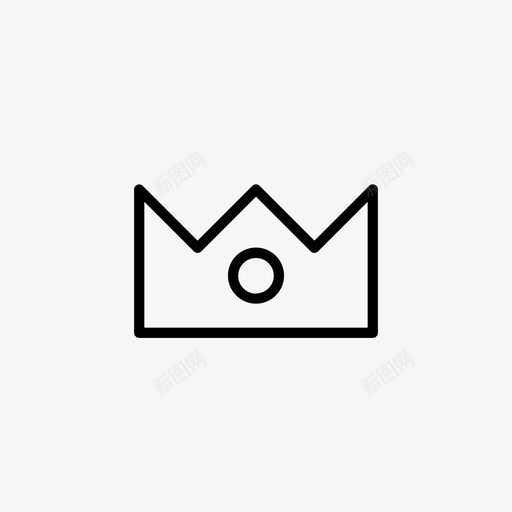 皇冠国王皇家图标svg_新图网 https://ixintu.com 国王 智能图标n1 皇冠 皇家