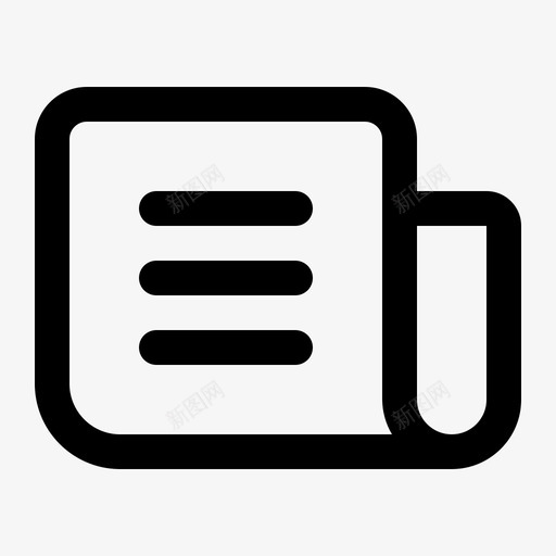 新闻报纸通讯线路图标svg_新图网 https://ixintu.com 报纸 新闻 通讯线路