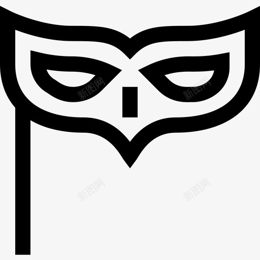 面具魔法22线性图标svg_新图网 https://ixintu.com 线性 面具 魔法22