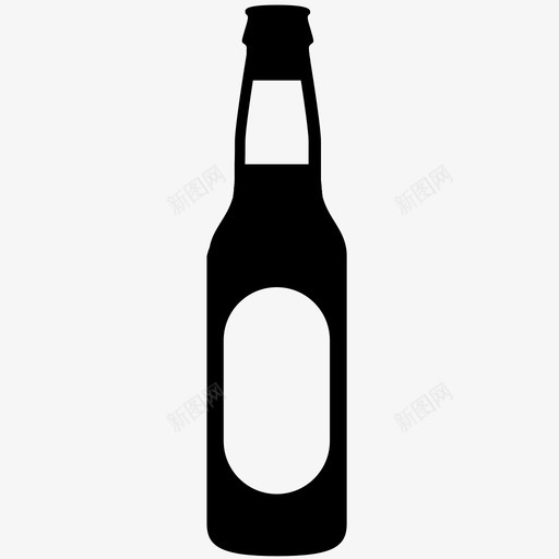 啤酒瓶酒饮料图标svg_新图网 https://ixintu.com 啤酒瓶 我们喝吗 酒 酒吧 饮料
