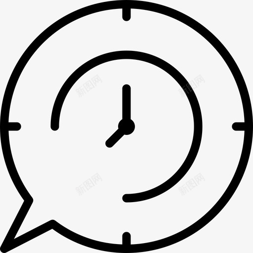 聊天交流108直系图标svg_新图网 https://ixintu.com 交流108 直系 聊天