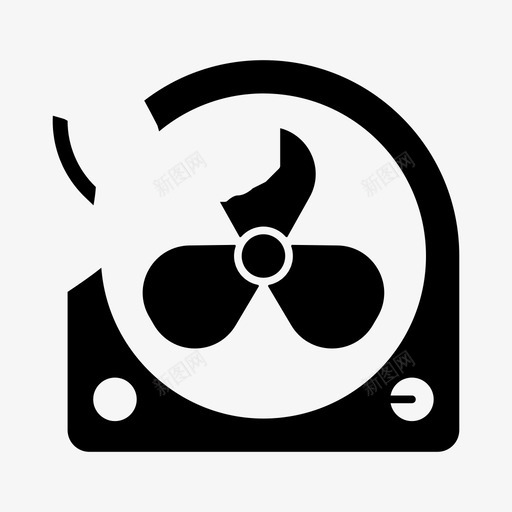 坏风扇电器家用电器图标svg_新图网 https://ixintu.com 坏风扇 家用电器 工具 电器