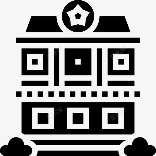 酒店婚礼123雕文图标svg_新图网 https://ixintu.com 婚礼123 酒店 雕文