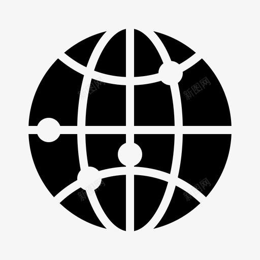 网络设备硬件图标svg_新图网 https://ixintu.com 智能 物联网字形 硬件 网络 设备