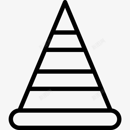 锥形工业9直线图标svg_新图网 https://ixintu.com 工业9 直线 锥形