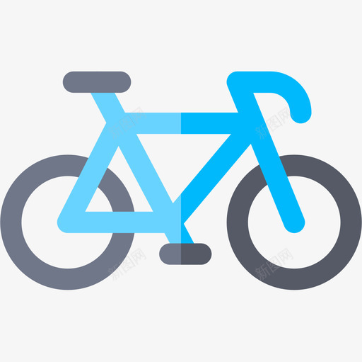 Bycicle积极生活方式13平淡图标svg_新图网 https://ixintu.com Bycicle 平淡 积极生活方式13