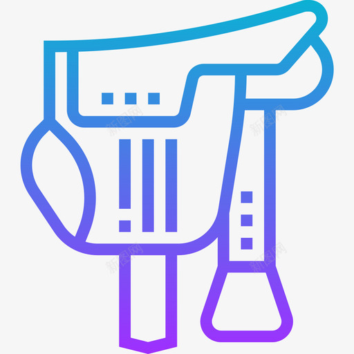 马鞍牛仔4坡度图标svg_新图网 https://ixintu.com 坡度 牛仔4 马鞍