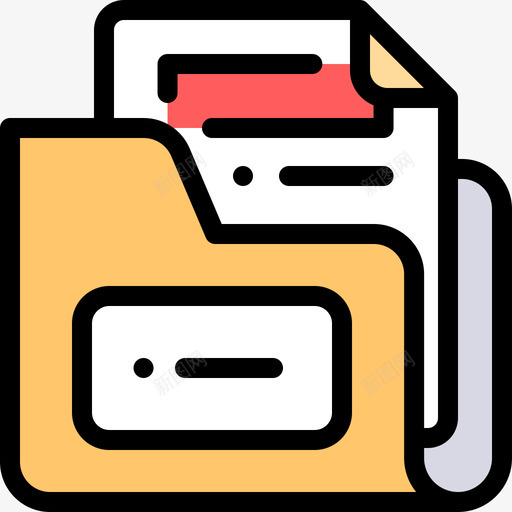 保存文件编辑15线性颜色图标svg_新图网 https://ixintu.com 保存文件 线性颜色 编辑设计15