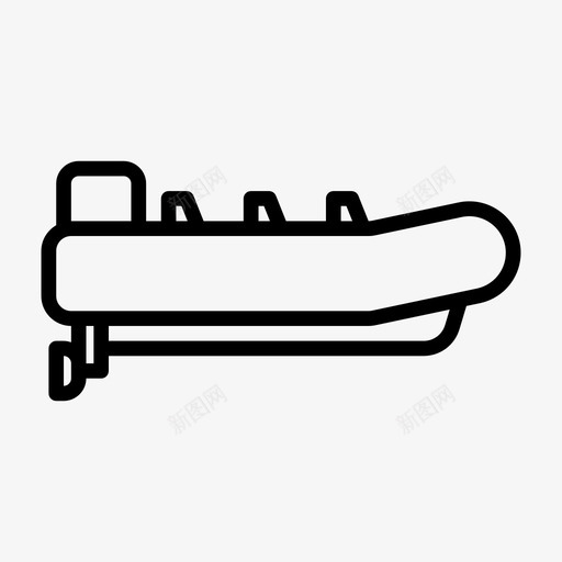 船运输车辆图标svg_新图网 https://ixintu.com 船 车辆 运输