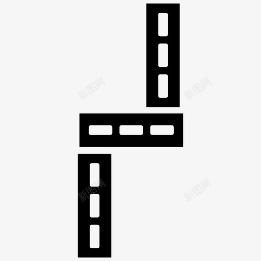 道路课程高速公路图标svg_新图网 https://ixintu.com 用户界面 网页设计 课程 路径 道路 高速公路