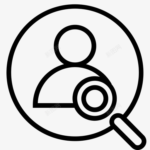 个人分析检查个人数据图标svg_新图网 https://ixintu.com 个人分析 个人数据 搜索 旅行 检查