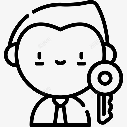 男人领导2直率图标svg_新图网 https://ixintu.com 男人 直率 领导2