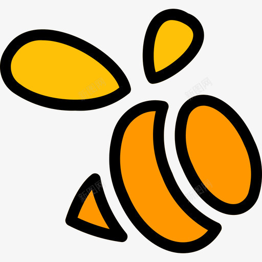 Swarm社交媒体图标3线性颜色svg_新图网 https://ixintu.com Swarm 社交媒体图标3 线性颜色