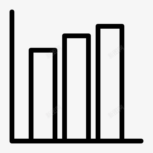 图表条形图投资图标svg_新图网 https://ixintu.com 商务和办公3 图表 市场 投资 条形图 统计