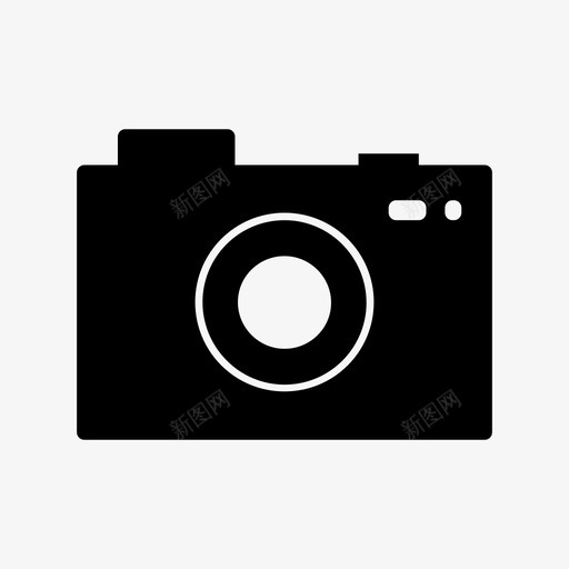 照相机商务数码图标svg_新图网 https://ixintu.com 商务 多媒体 摄影 数码 照相机