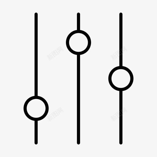 设置音量多媒体选项图标svg_新图网 https://ixintu.com 多媒体选项 设置 随机精简 音乐播放器 音量