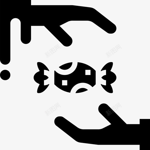 不给糖就捣蛋万圣节73雕文图标svg_新图网 https://ixintu.com 万圣节73 不给糖就捣蛋 雕文
