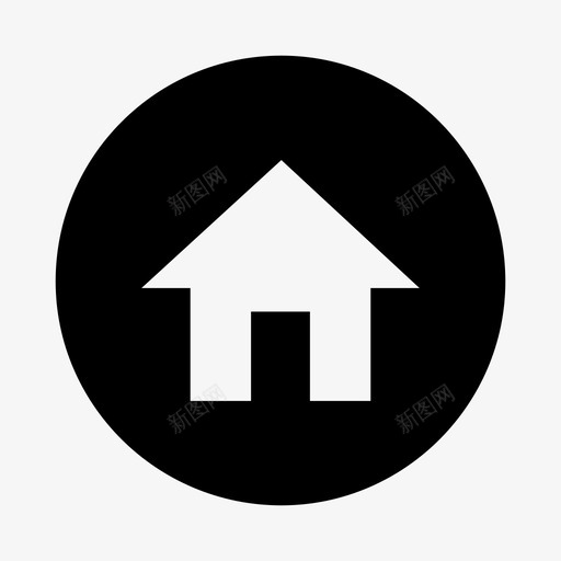 主页房产主页按钮图标svg_新图网 https://ixintu.com 主页 主页按钮 房产 房子