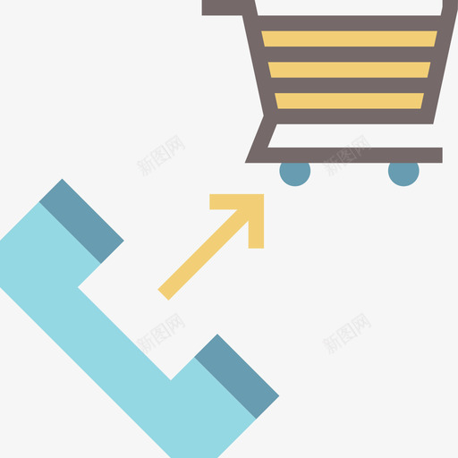 网店未来购物2平图标svg_新图网 https://ixintu.com 平 未来购物2 网店