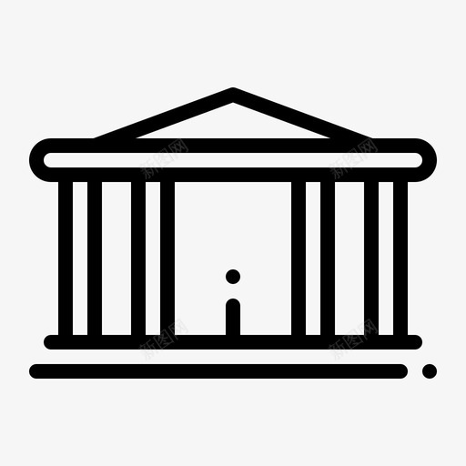 博物馆探险古代图标svg_新图网 https://ixintu.com 博物馆 古代 建筑 探险 旅行 旅行冒险 露营
