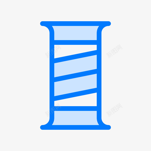 浅色理发店2蓝色图标svg_新图网 https://ixintu.com 浅色 理发店2 蓝色