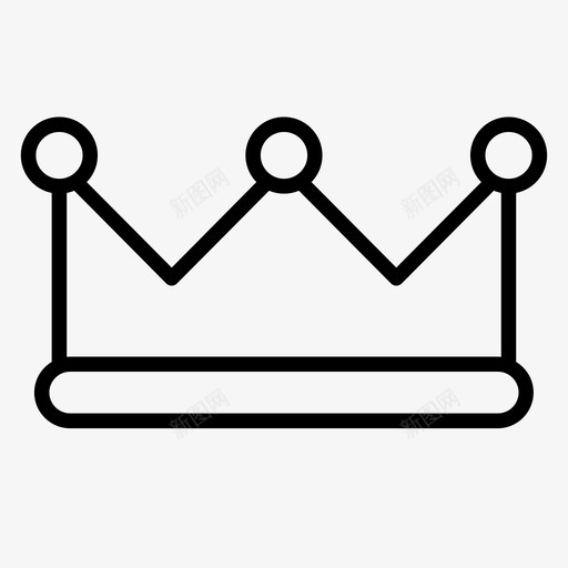 皇冠国王王后图标svg_新图网 https://ixintu.com 国王 圣诞节 王后 皇冠