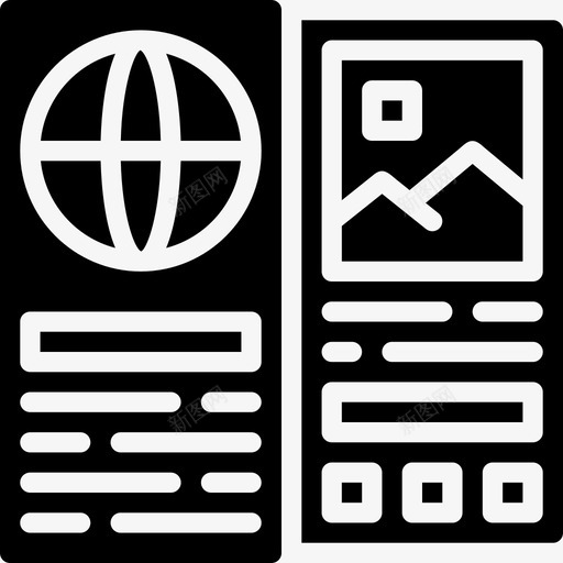 155行程导向器实心图标svg_新图网 https://ixintu.com 155行程导向器 实心